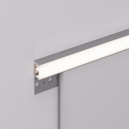 Arlight Профиль ARH-DECORE-S12-LINE-EDGE-3000 ANOD (Алюминий)