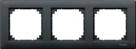 SE Merten SM M-Plan Антрацит Рамка 3-ая