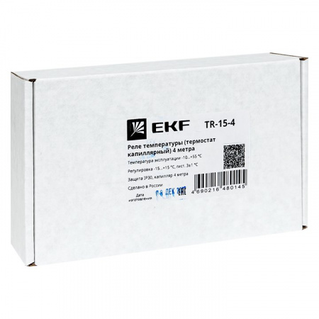 EKF Реле температуры (термостат капиллярный) 4 метра TR-15-4