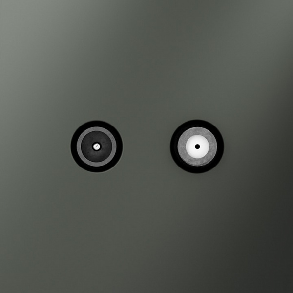 Розетка телевизионная встраиваемая VOLTUM S70 оконечная TV+SAT, (титан)