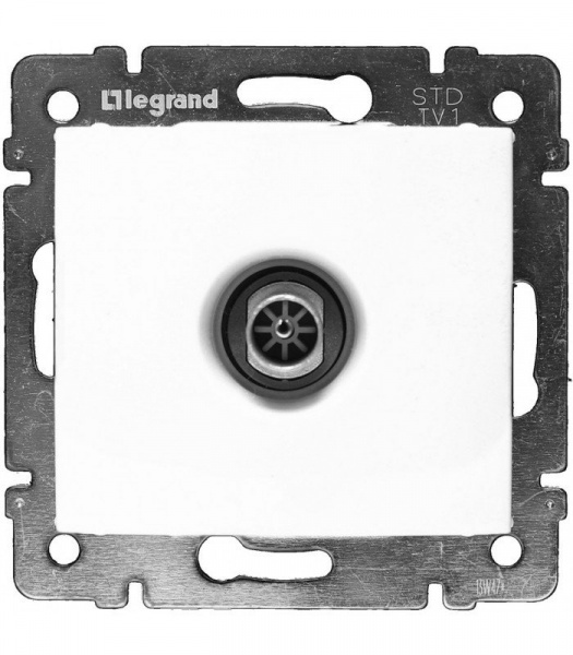 Legrand DIY Valena Бел Розетка TV единственная 1,5 дБ