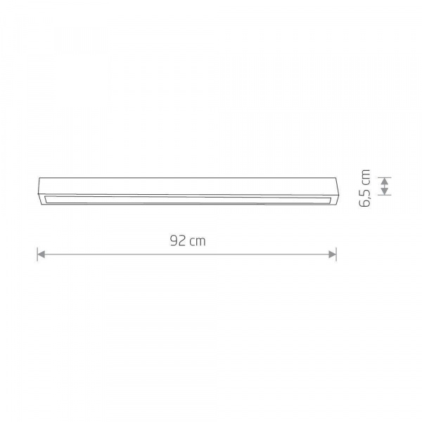 Потолочный светильник Nowodvorski Straight Ceiling Led M 7598