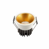 DK4500-WG Встраиваемый светильник, IP 20, 12 Вт, LED 3000, бело-золотой, алюминий