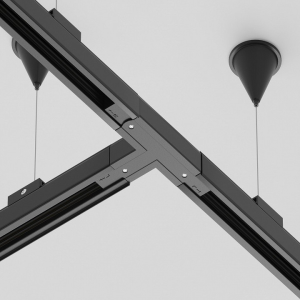 Коннектор Т-образный левый TRA005CT-31B-L Maytoni Accessorises