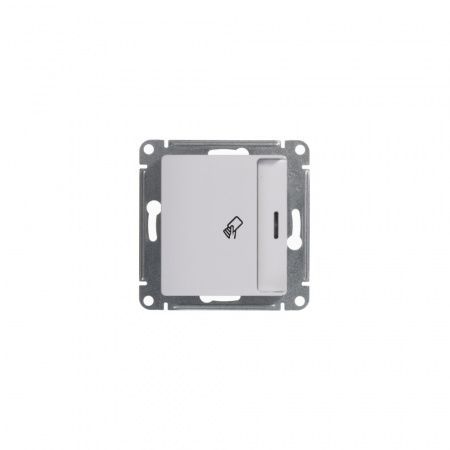SE Glossa Бел Выключатель карточный, сх.6