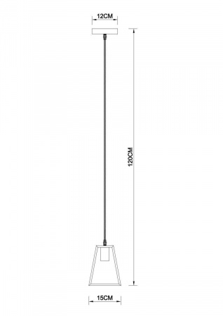 Подвесной светильник Arte Lamp Brussels A8030SP-1WH