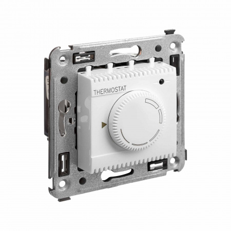 DKC Avanti Белое облако Термостат для теплых полов