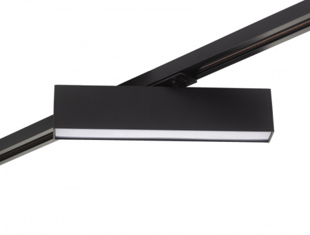 DK6430-BK Трековый светильник IP 20, 10 Вт, LED 3000, черный, алюминий