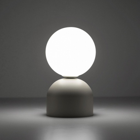 Настольный светильник со стеклянным плафоном 16038 Miki Eurosvet Miki