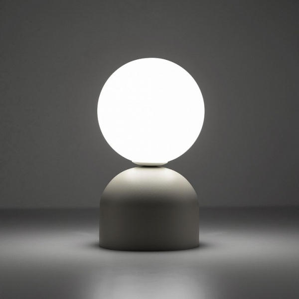 Настольный светильник со стеклянным плафоном 16038 Miki Eurosvet Miki