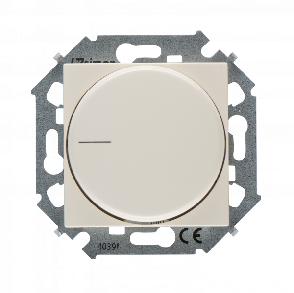 Simon 15 Бежевый Светорегулятор поворотный для светодиодных регулируемых ламп 230В,5-215Вт