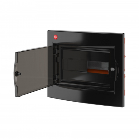 DKC Щиток встраиваемый 12 мод.,IP 41 ,черный