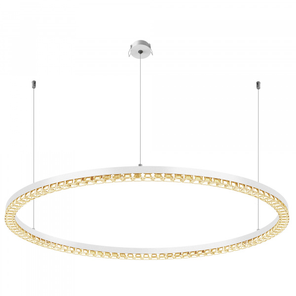 Arlight Светильник SP-DIAMOND-R1050-60W Warm3000 (WH, 45 deg, 230V, TRIAC) (IP20 Металл, 5 лет)