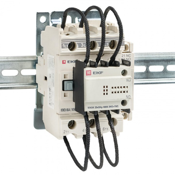 EKF PROxima Контактор для конденсатора КМЭК 25квар 400В 2NО+1NC