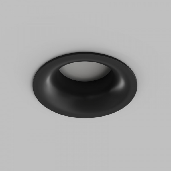 Встраиваемый влагозащищенный светильник KIBEK, IP65, 15 Вт, GU5.3, LED, черный, пластик