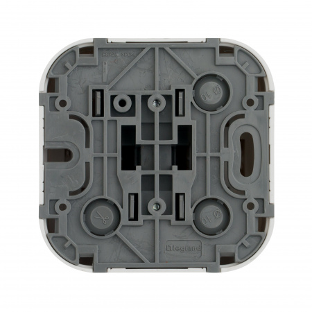 Legrand Quteo Белый Кнопка 1-клавишная 6А