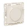 EKF PROxima Стокгольм Белый Розетка с/з, со шторками и крышкой, 16А, IP44