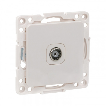 EKF PROxima Стокгольм Механизм Розетки TV 1-местной проходной 75Ом 5-862МГц белый