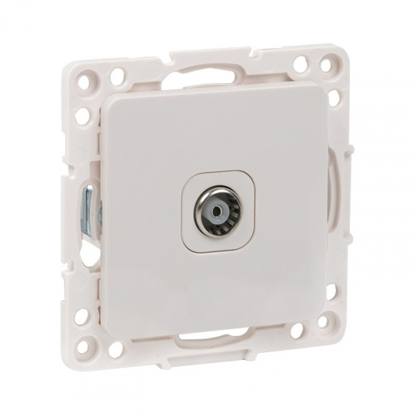 EKF PROxima Стокгольм Механизм Розетки TV 1-местной проходной 75Ом 5-862МГц белый