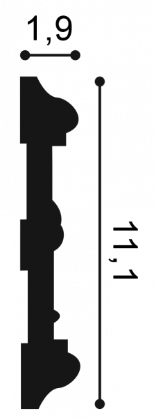 P7020F молдинг гибкий