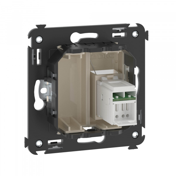 DKC Avanti Ванильная дымка Компьютерная розетка RJ-45 один  категория  6