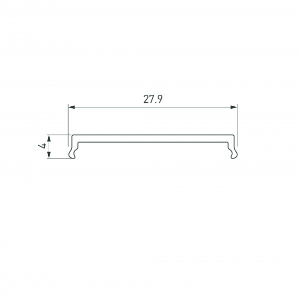 Arlight Экран LINE-3020-2000 OPAL (Пластик) Arlight Экран LINE-3020-2000 OPAL (Пластик)