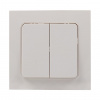EKF PROxima Стокгольм Белый Выключатель проходной 2-кл, 10А, винт.клеммы
