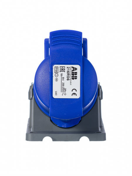 ABB Розетка для монтажа на поверхность 16A, 2P+E, 220V, IP44