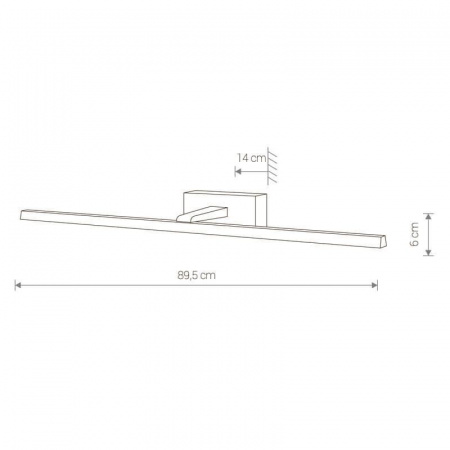Подсветка для зеркал Nowodvorski Van Gogh Led 9175