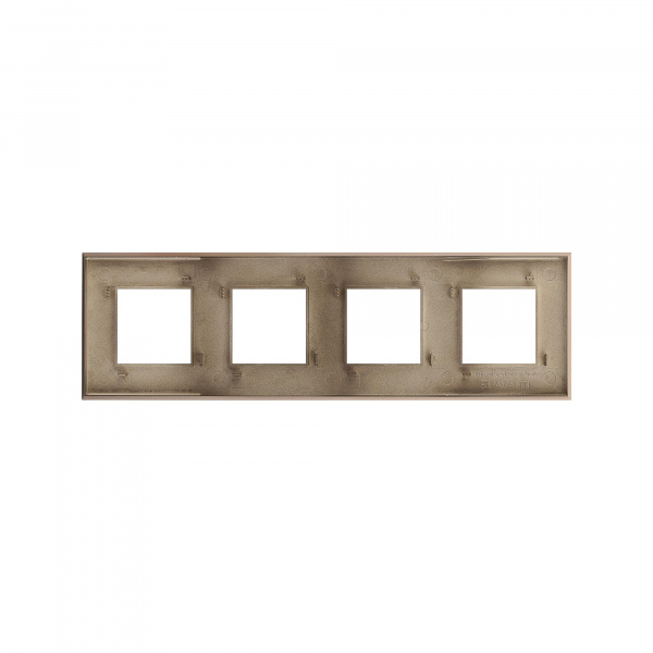 DKC Avanti Золотистый жемчуг Рамка 8 модулей