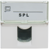 SPL Розетка RJ 45 Mosaic категория 5е UTP 2 модуля белая (076554 - SPL - 200007)
