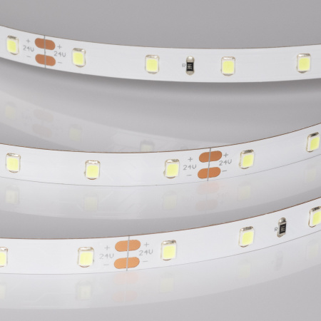 Arlight Лента RT-A60-8mm 24V Ice Blue (4.8 W/m, IP20, 5m) (-)