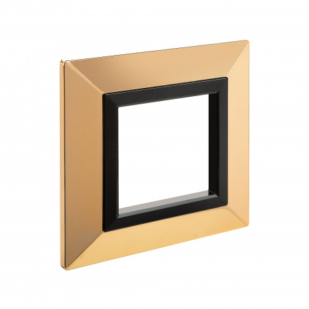 DKC Avanti Золотой Металл Рамка 2 модуля