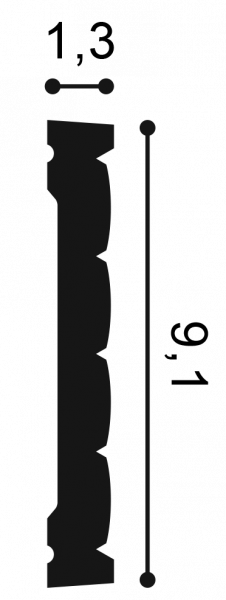 P5020 молдинг