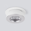 Встраиваемый точечный светодиодный светильник Pruno белый/серебро 8W 4200К (25080/LED) 25080/LED Elektrostandard Pruno a060946