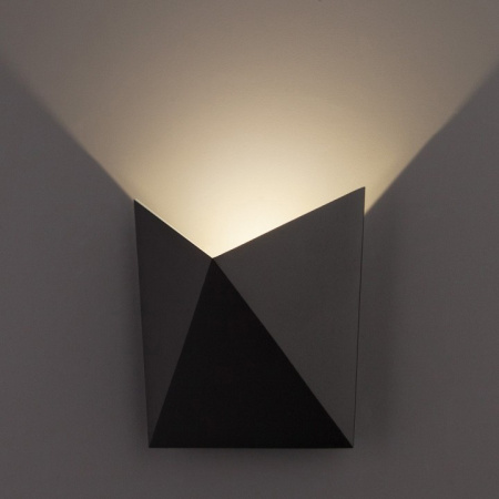 BATTERFLY черный уличный настенный светодиодный светильник 1517 TECHNO Elektrostandard Batterfly a038824