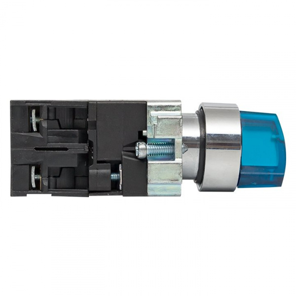 Переключатель BD21 2P c синей подсветкой 230В NO EKF PROxima