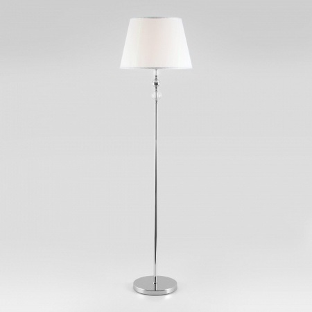 Торшер классический с абажуром 01072/1 хром Eurosvet Sortino