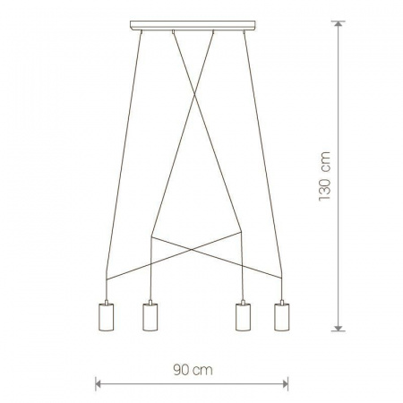 Подвесная люстра Nowodvorski Imbria 7957