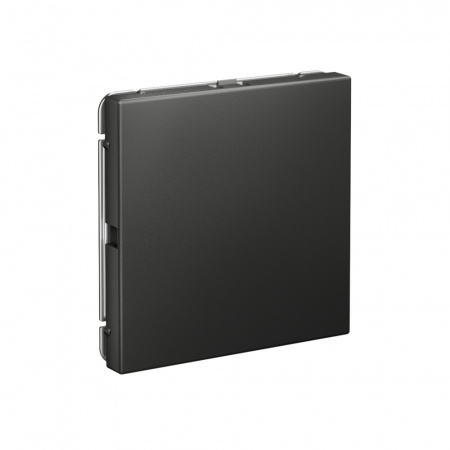 Systeme Electric ArtGallery Базальт Заглушка без суппорта для многопостовых рамок Systeme Electric ArtGallery Базальт Заглушка без суппорта для многопостовых рамок