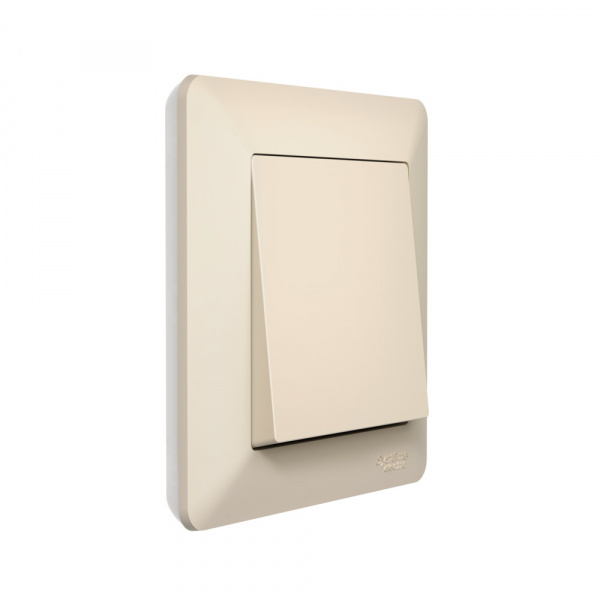 Systeme Electric AtlasDesign Air Бежевый/дымчатый белый Рамка 1-ая