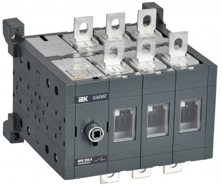 IEK KARAT Выкл-разъед. ВРК реверс. без рукоятки 3P 250А