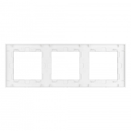 Рамка стеклянная FRM-GLARE-GS-3-WH (Arlight, -)