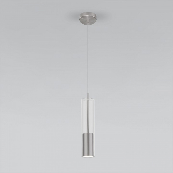 Подвесной светильник 50249/1 никель Eurosvet Solita