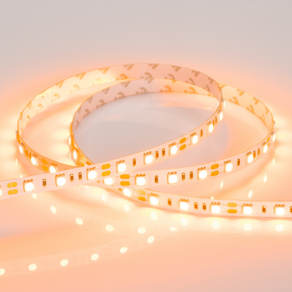 Светодиодная лента Arlight 14,4W/m 60LED/m 5060SMD оранжевый 5M 015972(2)