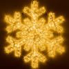 Arlight Фигура ARD-SNOWFLAKE-M11-1250x1200-604LED Warm (230V, 36.5W) (Ardecoled, IP65)