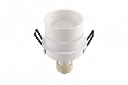 DK2404-WH Встраиваемый светильник влагозащ., IP 44, до 15 Вт, GU10, белый, алюминий