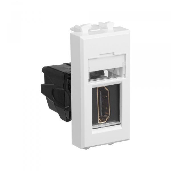 DKC Avanti Белое облако Розетка тип А-А HDMI 1 модуль