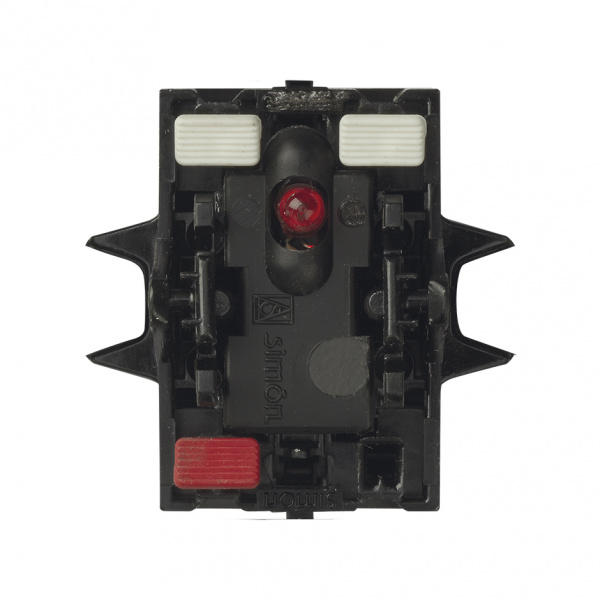 Simon S75 Кнопочный выключатель с подсветкой 10A 24В~