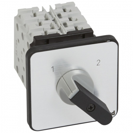 Legrand Переключатель на 2 направления без положения ''0'' PR 26 4П 8 контактов крепление на дверце